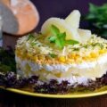 Ананасы сыр чеснок