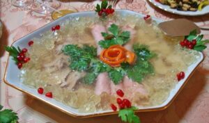 Праздничное заливное