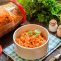 Закуска с рисом и овощами